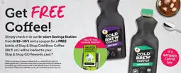 Stop&Shop Stop & Shop Cold Brew Coffee offer