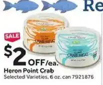 Stop&Shop Heron Point Crab offer