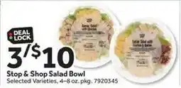 Stop&Shop Stop & Shop Salad Bowl offer