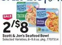 Stop&Shop Scott & Jon's Seafood Bowl offer