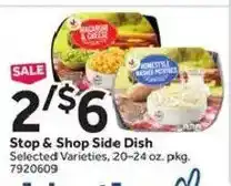 Stop&Shop Stop & Shop Side Dish offer