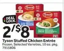 Stop&Shop Tyson Stuffed Chicken Entrée offer