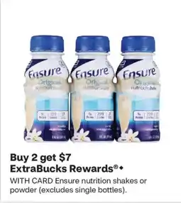 CVS Ensure nutrition shakes offer