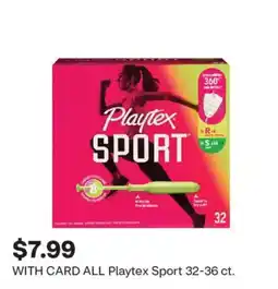 CVS Playtex Sport offer