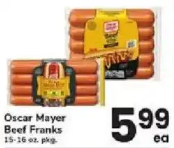 ACME Oscar Mayer Beef Franks offer