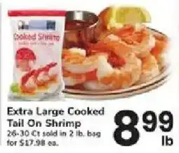 ACME Extra Large Cooked Tail On Shrimp offer