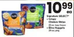 ACME Signature SELECT Crispy Chicken Strips or Dino Nuggets offer
