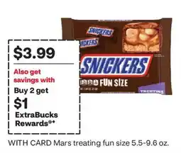 CVS Snickers fun size offer