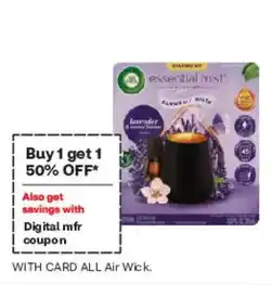 CVS Air Wick essential mist lavender offer