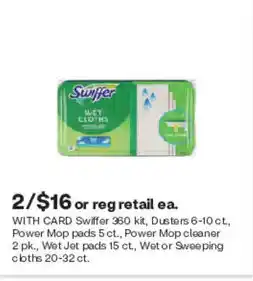 CVS Swiffer wet cloths offer