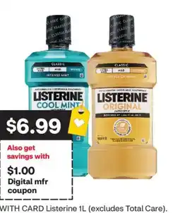 CVS Listerine 1L offer