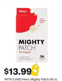 CVS Hero. Mighty Patch offer