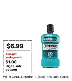 CVS Listerine cool mint offer