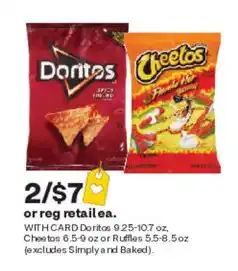 CVS Doritos and Cheetos offer