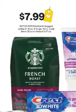 CVS Starbucks french roast offer