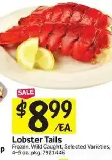 Stop&Shop Lobster Tails offer