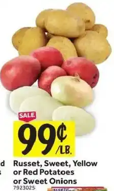 Stop&Shop Russet, Sweet, Yellow or Red Potatoes or Sweet Onions offer