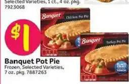 Stop&Shop Banquet Pot Pie offer