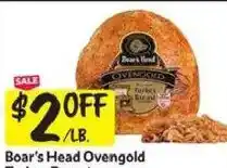 Stop&Shop Boar's Head Ovengold offer