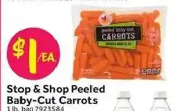 Stop&Shop Stop & Shop Peeled Baby-Cut Carrots offer