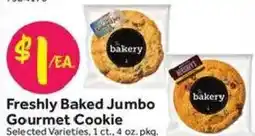 Stop&Shop Bakery Freshly Baked Jumbo Gourmet Cookie offer
