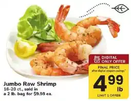 ACME Jumbo Raw Shrimp offer