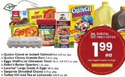 ACME Quaker Cereal or Instant Oatmeal offer