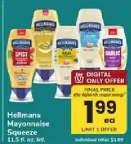 ACME Hellmans Mayonnaise Squeeze offer