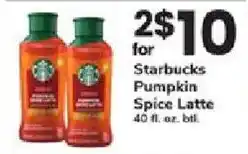 ACME Starbucks pumpkin spice latte offer