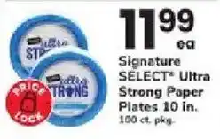 ACME Signature Select Ultra Strong Paper Plates offer
