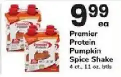 ACME Premier Protein Pumpkin Spice Shake offer