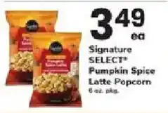 ACME Signature Select Pumpkin Spice Latte Popcorn offer