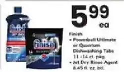 ACME Finish powerball ultimate or quantum dishwasher tabs offer