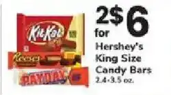 ACME Hershey's King Size Candy Bars offer