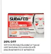 CVS Sudafed Sinus Pressure or Pain offer