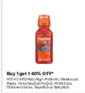 CVS DayQuil Kids offer
