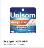 CVS Unisom SleepTabs offer