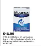 CVS Mucinex offer