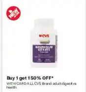 CVS CVS magnesium citrate offer