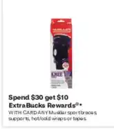 CVS Mueller sport braces supports, hot/cold wraps or tapes offer