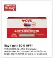 CVS CVS acetaminophen offer