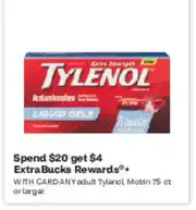CVS Tylenol adult liquid gel offer