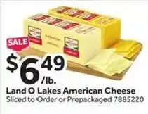 Stop&Shop Land O Lakes American Cheese offer