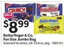 Stop&Shop Butterfinger & Co. Fun Size offer