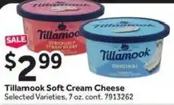 Stop&Shop Tillamook soft cream cheese offer