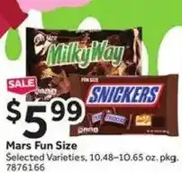 Stop&Shop Mars Fun Size offer