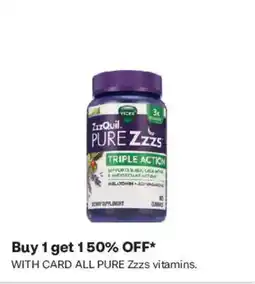 CVS ZzzQuil Pure Zzzs offer