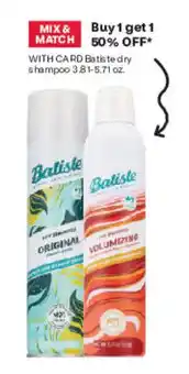 CVS Batiste dry shampoo offer