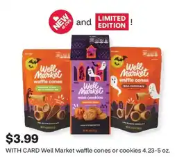 CVS Well Market waffle cones or cookies offer