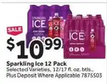 Stop&Shop Sparkling Ice 12 Pack offer